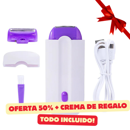 Depiladora Eléctrica Láser - NovaPro + (Crema de Regalo)